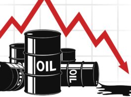 Brent Crude Drops to $38.99/Barrel amidst Rising Stockpiles