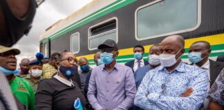 Gov. Babajide Sanwo-Olu Visits Oshodi Train Accident Site