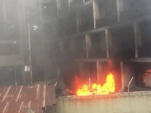 Hoodlums Set NPA on Fire, as Consular Declares Lagos Unsafe