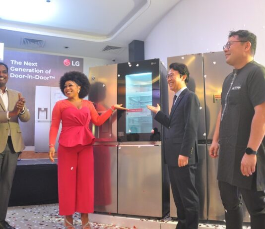 LG Electronics New InstaView Refrigerators Demonstrate Innovative Hygiene Feature, Unveiled in Nigeria