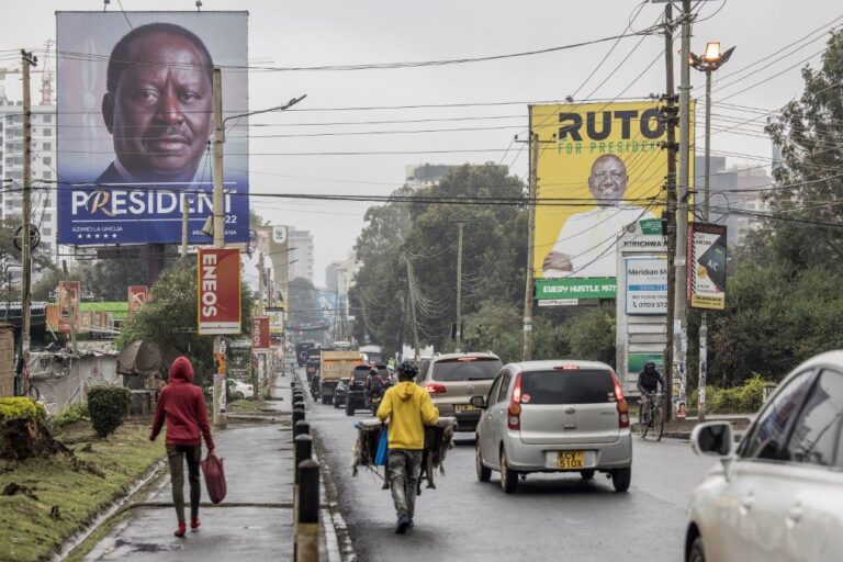 Kenyans voting for president, parliament in close election
