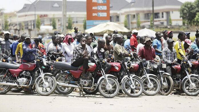 Lagos bans commercial motorcycle operations in another 4 LGs, 6 LCDAs from Sept. 1