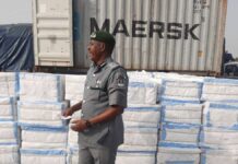 NCS displays N1.38bn tramadol seized in Lagos