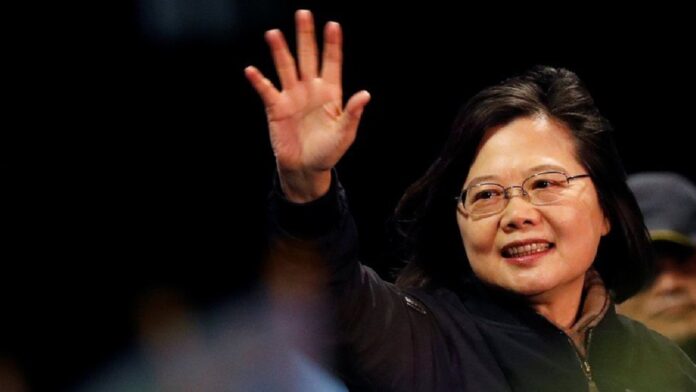 Taiwan’s president calls Chinese military exercises ‘irresponsible’
