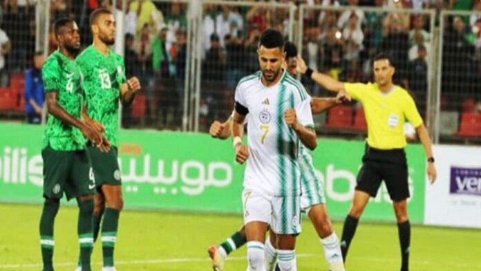 Algeria’s Fennecs complete comeback to edge Super Eagles 2-1 in international friendly