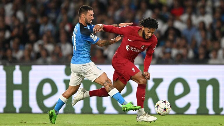 Liverpool crash to 4-1 defeat at inspired Napoli