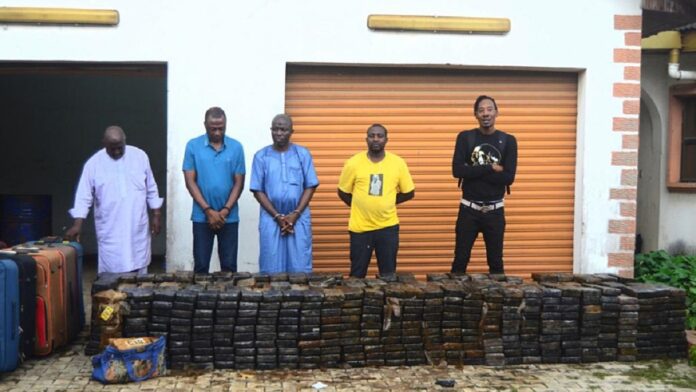 NDLEA busts Cocaine warehouse, seizes N194bn worth of crack in Lagos