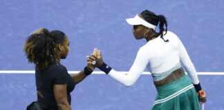 Williams sisters beaten in first doubles round at US Open