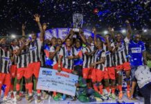 Bariga FC from Ikeja Conference on Thursday defeated Ighalo FC from Epe Conference by 2-0 in the final of the maiden edition of 1XBET Community Football Cup at the Mobolaji Johnson Arena, Onikan, Lagos.
