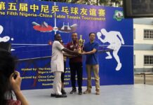 China and Nigeria can leverage sporting activities to advance diplomatic relations between the two countries, according to Mr Zhang Yi, Minister Counsellor of the Chinese Embassy in Nigeria.