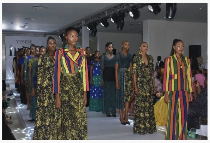 Nigerian fashion designer, Yeside Laguda, on Sunday, unveiled her new indigenous clothing collection tagged, “ÌBÌLÈ”, in Lagos.