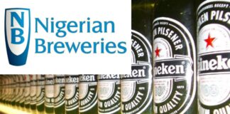 Nigerian Breweries Plc is considering paying N7.01 billion for the proposed acquisition of 80% economic and voting rights in Distell Wines and Spirits Nigeria (DWSN) and 100% of Distell’s import business in Nigeria is ₦7.01 billion, its transaction document obtained by MarketForces Africa revealed.