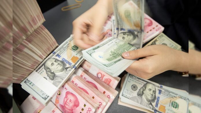 The central parity rate of the Chinese currency renminbi, or the yuan, strengthened 36 pips to 7.1090 against the dollar on Thursday, according to the China Foreign Exchange Trade System.