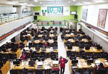 Transactions on NGX declined by 13.81%