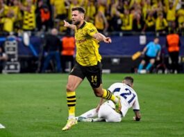Fuellkrug earns Borussia Dortmund 1-0 first-leg win over PSG
